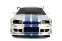 Rychle a zběsile RC auto Nissan Skyline 1:24
